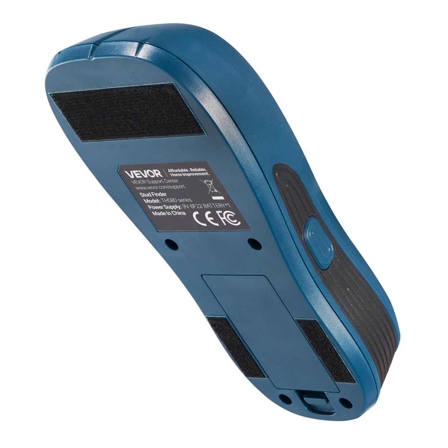 Elektronischer Wandständerdetektor 5-in-1 mit intelligentem Sensor, hochauflösendem LCD-Display und akustischem Alarm zur Erkennung von Metallträgern (Mitte und Rand), Stromleitungen, Balken, Rohren usw. (Blau)