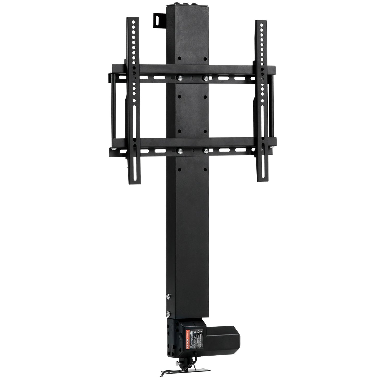 Motorized TV Lift Stroke Length 71.1 cm Motorized TV Mount Fit for 66–144.8 cm TV Lift with Remote Control Height Adjustable 71.1 cm Load Capacity 59.9 kg