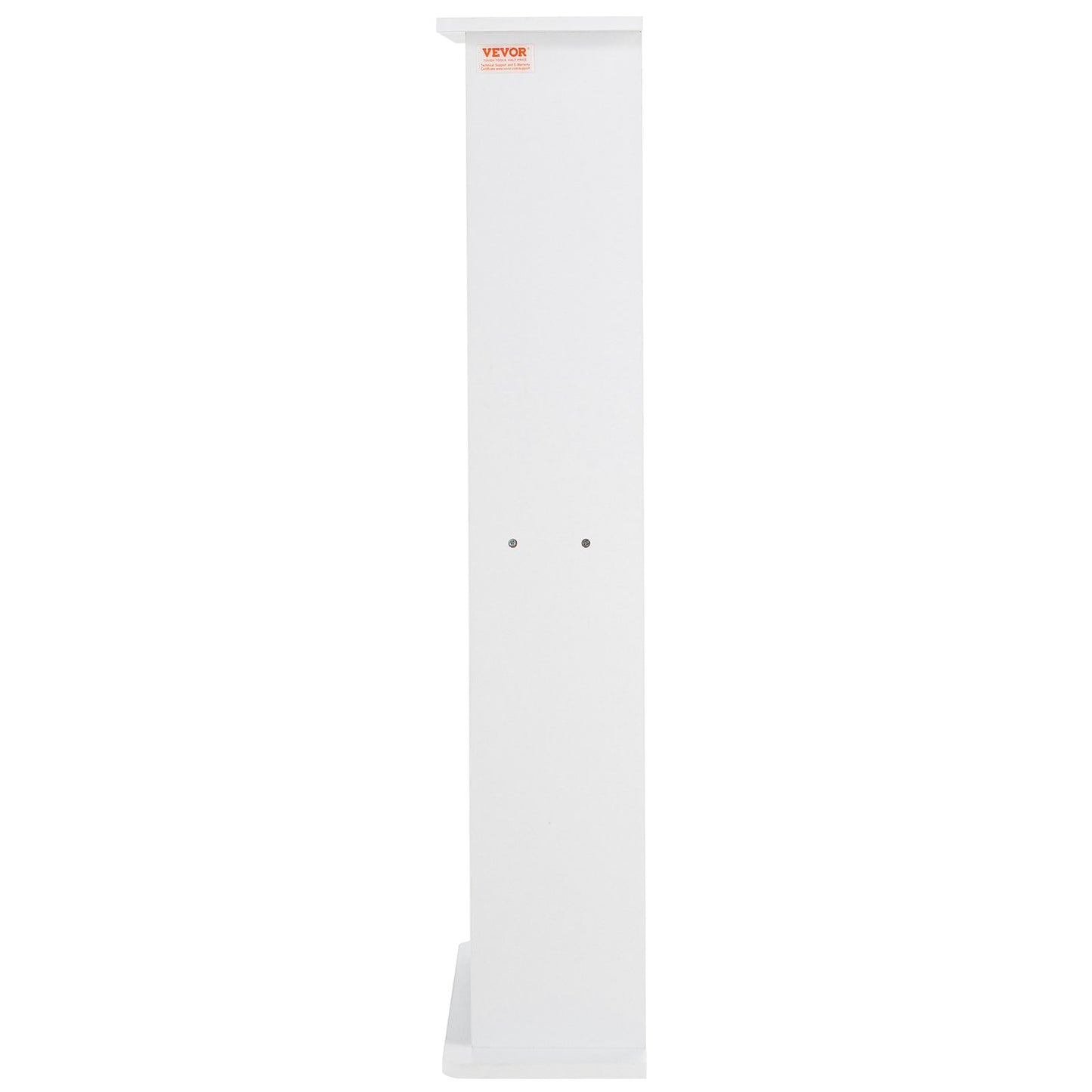 Medienschrank mit 5 DVD-Regalebenen für bis zu 240 CDs, verstellbare CD-Ablagen, schützt und organisiert Musik-, Film-, Videospiel- oder Sammlerstücke, Weiß