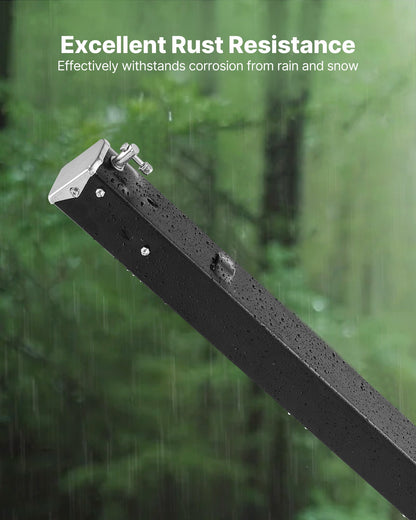 RV Follow Fifth Wheel Landing Gear Leg 179014, 825 mm 5th Wheel Landing Gear Universal Replacement Compatible with Lippert Venture, Atwood, Stromberg Carlson Systems, with Pin and Base, Black