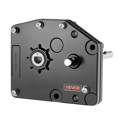 RV Fifth Wheel Landing Gear Box 276602, Universal Mount Steel Gearbox Compatible with Lippert Venture, Atwood, Stromberg Carlson Landing Gear Systems, Replace LG-179015, Adjustable Height, Black