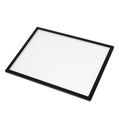 Light Board, A3 LED Light Pad with 6 Level Dimmable Brightness, Rechargeable Light Table for Tracing, Light Box for Diamond Painting, Animation, Sketching, Drawing, Stenciling, Artists (Black)
