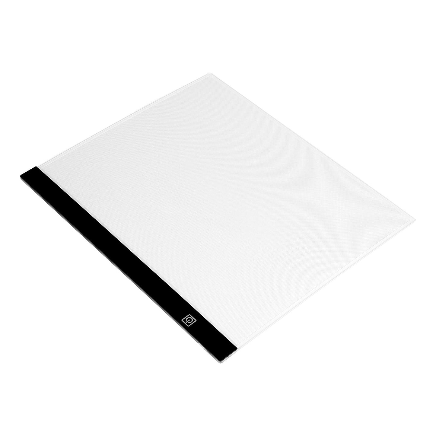 Leuchttisch, B4 LED-Leuchtpad, ultradünne, tragbare Leuchtbox, USB-betriebener Leuchttisch zum Abpausen von Kunstwerken, Leuchtbox für Diamantmalerei, Animation, Skizzieren, Zeichnen, Schablonieren, Künstler (Schwarz)