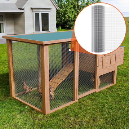 Hardware Cloth, 1/2 inch 36in x 100 ft 19 Gauge, Hot Dipped Galvanized Wire Mesh Roll, Chicken Wire Fencing, Wire Mesh for Rabbit Cages, Garden, Small Rodents