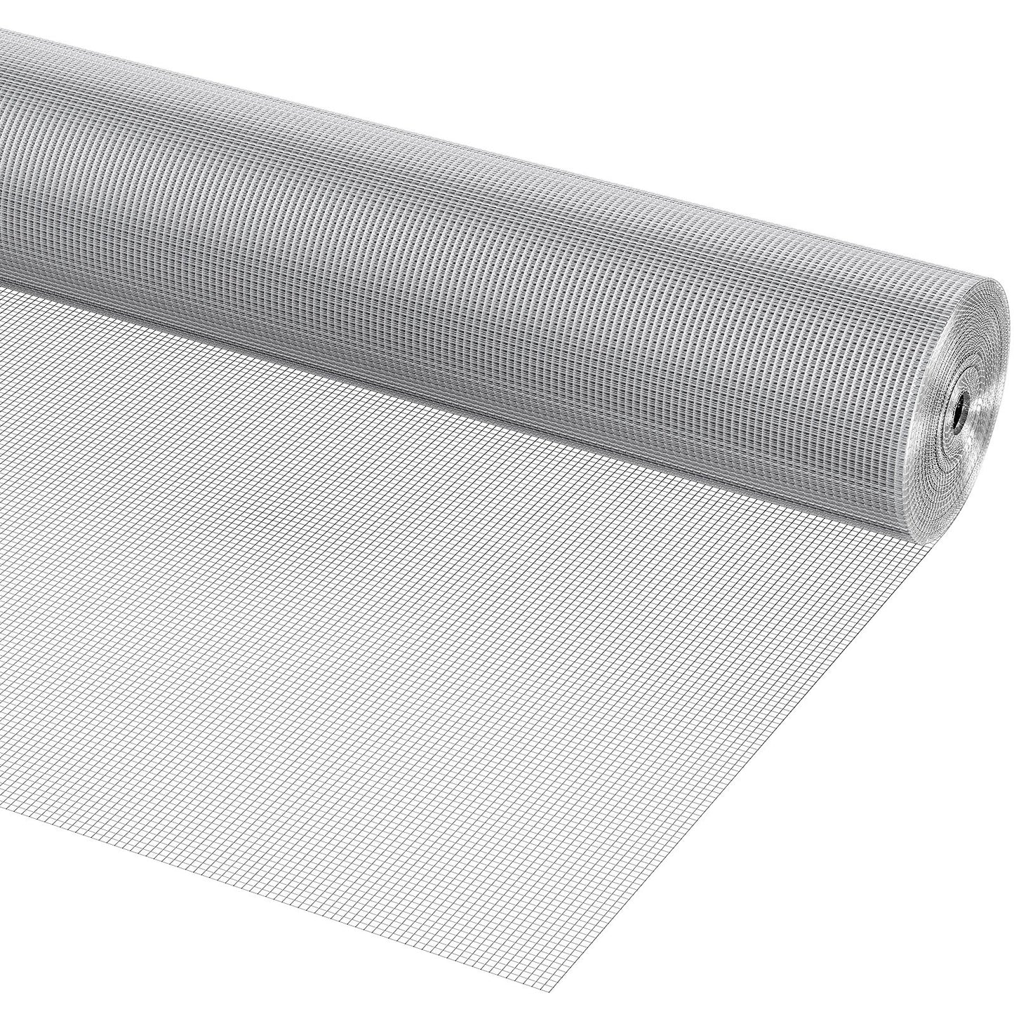 Drahtgitter, 6,35 mm (1/4 Zoll), 914 mm x 3054 mm (36 Zoll x 100 Fuß), 23 Gauge, feuerverzinkt, Rolle, Hühnerdrahtzaun, Drahtgitter für Kaninchenkäfige, Garten, Kleinnager