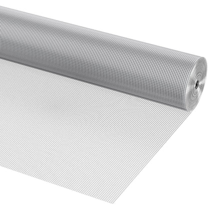 Drahtgitter, 6,35 mm (1/4 Zoll), 914 mm x 3054 mm (36 Zoll x 100 Fuß), 23 Gauge, feuerverzinkt, Rolle, Hühnerdrahtzaun, Drahtgitter für Kaninchenkäfige, Garten, Kleinnager