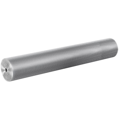 Drahtgitter, 6,35 mm (1/4 Zoll), 914 mm x 15,24 m (36 Zoll x 50 Fuß), 23 Gauge, feuerverzinkt, Rolle, Hühnerdrahtzaun, Drahtgitter für Kaninchenkäfige, Garten, Kleinnager