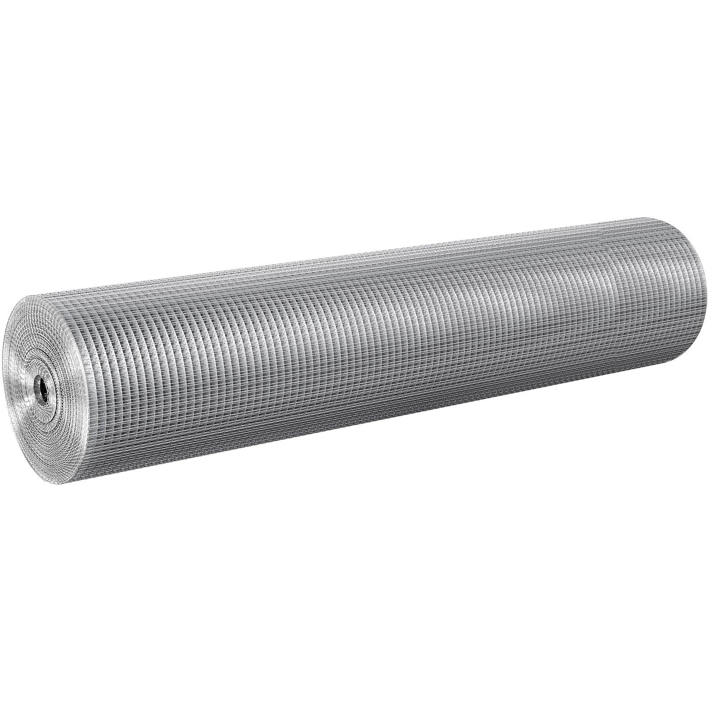 Hardware Cloth, 1/2 inch 48in x 100 ft 19 Gauge, Hot Dipped Galvanized Wire Mesh Roll, Chicken Wire Fencing, Wire Mesh for Rabbit Cages, Garden, Small Rodents