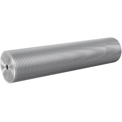 Hardware Cloth, 1/2 inch 48in x 100 ft 19 Gauge, Hot Dipped Galvanized Wire Mesh Roll, Chicken Wire Fencing, Wire Mesh for Rabbit Cages, Garden, Small Rodents