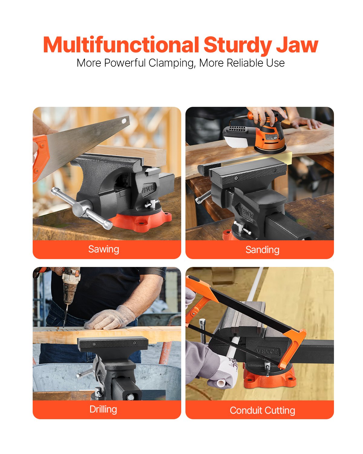 8-teiliges Mehrzweck-Hochleistungs-Bänkskruvdragar, das schnell und einfach zu bedienen ist