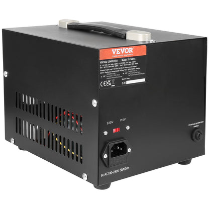Voltage Converter Transformer, 2000VA, Heavy Duty Step Up/Down Transformer, Convert from 110 Volt to 220 Volt and from 220 Volt to 110 Volt, with US Outlet EU Outlet 5V USB Port, CE Certified
