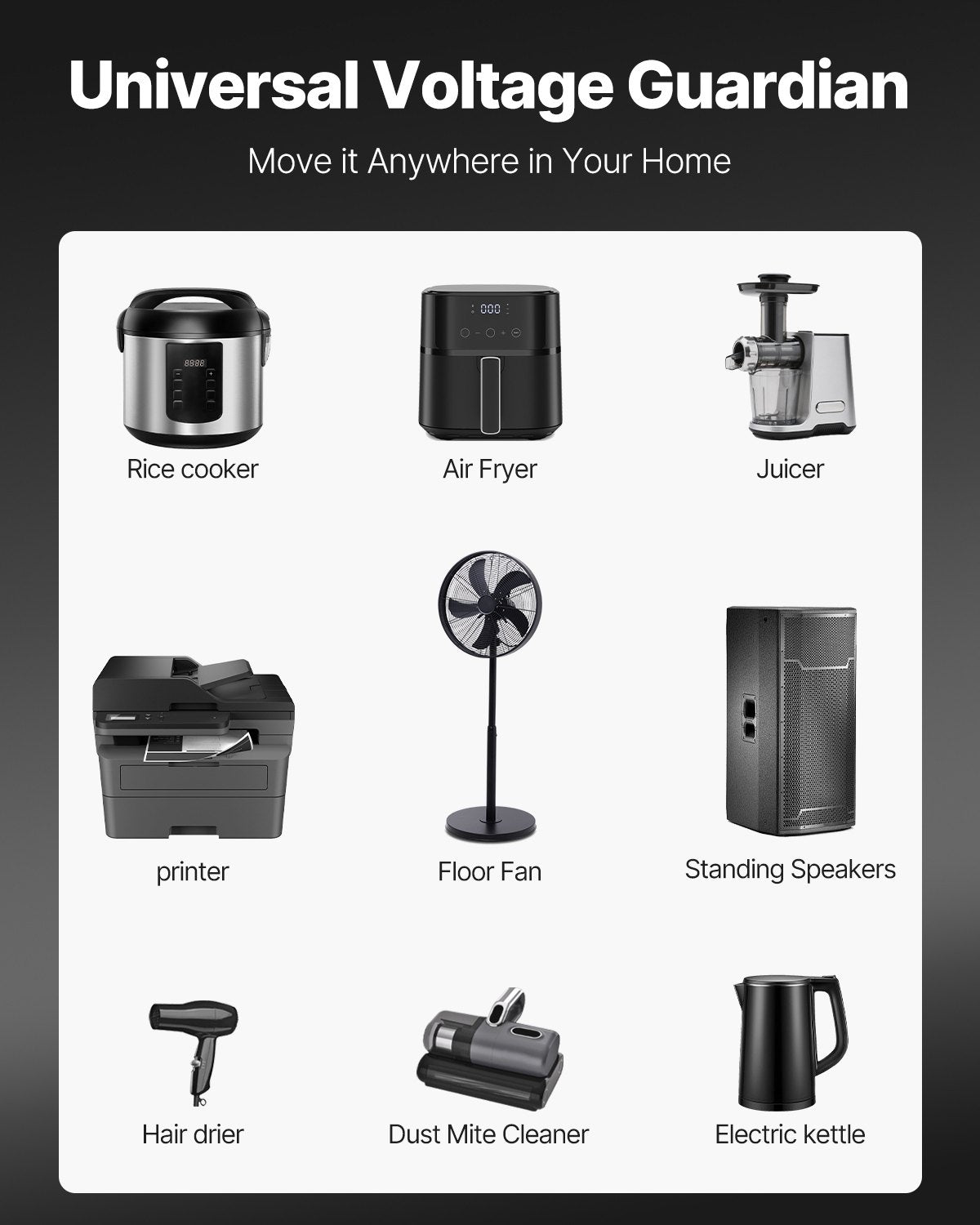 Voltage Converter Transformer, 2000VA, Heavy Duty Step Up/Down Transformer, Convert from 110 Volt to 220 Volt and from 220 Volt to 110 Volt, with US Outlet EU Outlet 5V USB Port, CE Certified