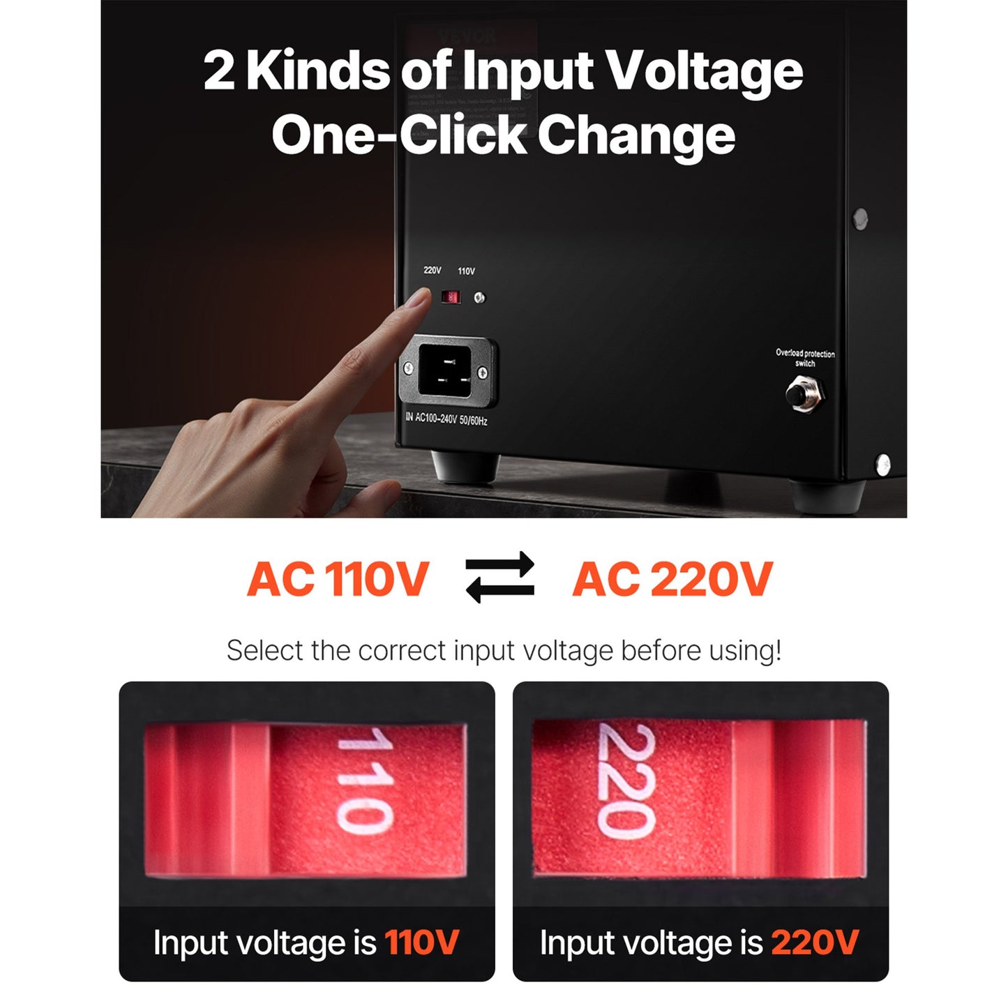 Spannungswandler-Transformator, 3000 VA, Hochleistungs-Auf-/Abwärtstransformator, wandelt von 110 V auf 220 V und von 220 V auf 110 V um, mit US- und EU-Steckdose, 5-V-USB-Anschluss, CE-zertifiziert