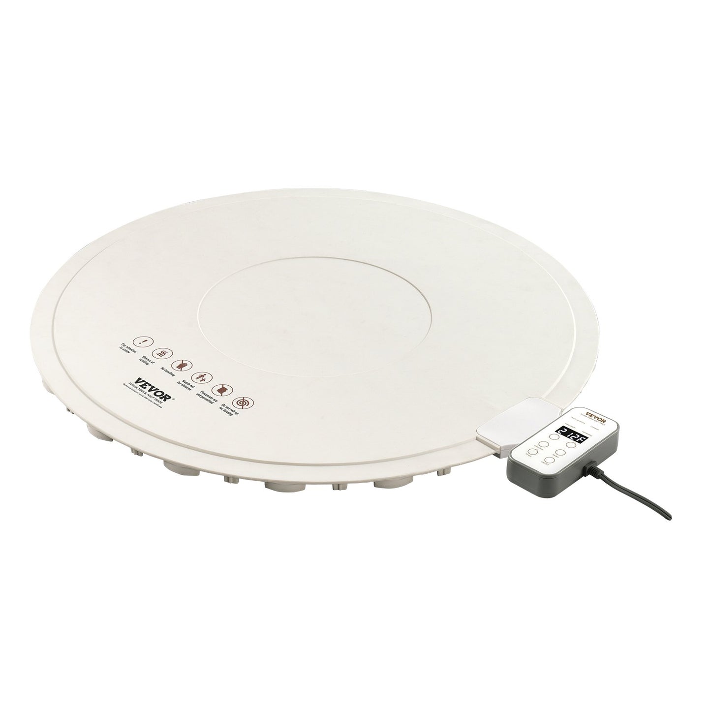 Electric Warming Tray, Food Warming Mat for Buffet, Rollable & Portable Silicone Food Warmer with 4 Adjustable Temperature Settings, Auto Shut-Off & Child Lock, Perfect for Parties, Catering