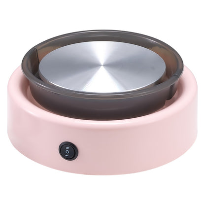 Mini-Töpferscheibe, 158 mm Drehteller, Vorwärts- und Rückwärtslauf, einstellbare Geschwindigkeit, elektrische Töpferscheibe für Kinder und Anfänger, mit Formwerkzeugen, für Heimwerkerprojekte und Töpferkurse, Rosa