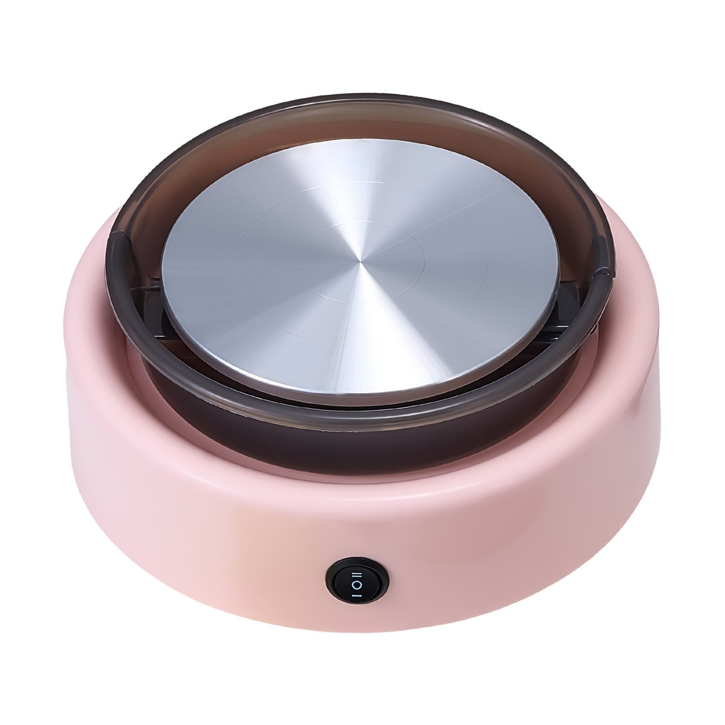 Mini-Töpferscheibe, 158 mm Drehteller, Vorwärts- und Rückwärtslauf, einstellbare Geschwindigkeit, elektrische Töpferscheibe für Kinder und Anfänger, mit Formwerkzeugen, für Heimwerkerprojekte und Töpferkurse, Rosa