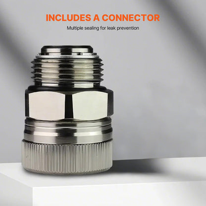 Fuel Transfer Pump, 12V DC 20 GPM 1/4 HP, Gasoline Extractor Pump with Automatic Nozzle, Discharge Hose & Suction Pipe for Gasoline, Diesel, Kerosene, Ethanol & Methanol Blends, and Biodiesel