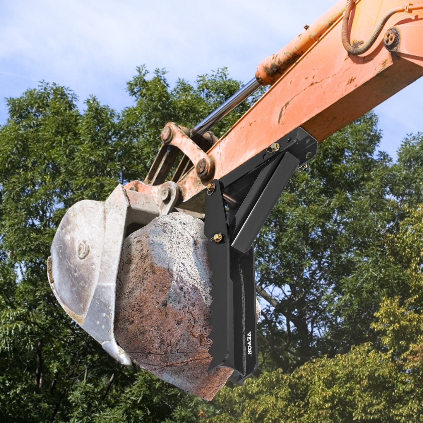 welding of thumb accessories for backhoe excavator 32"