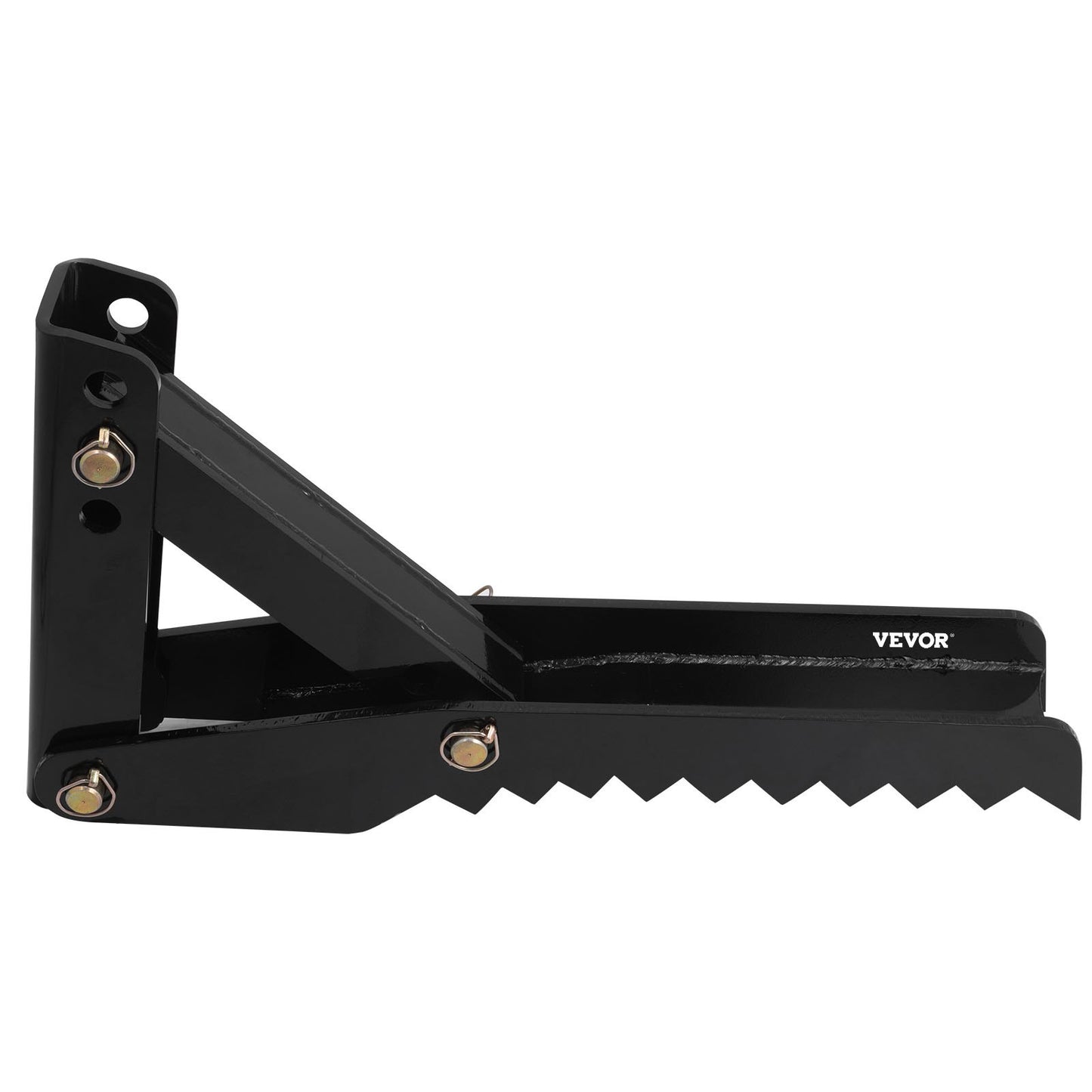 Backhoe Excavator Thumb Attachments, 36 inch Adjustable Extreme Weld On Backhoe Thumb Hoe Clamp 1/2 Inch Teeth Thick Steel Plate 16MM Assembly Bolt-On Design