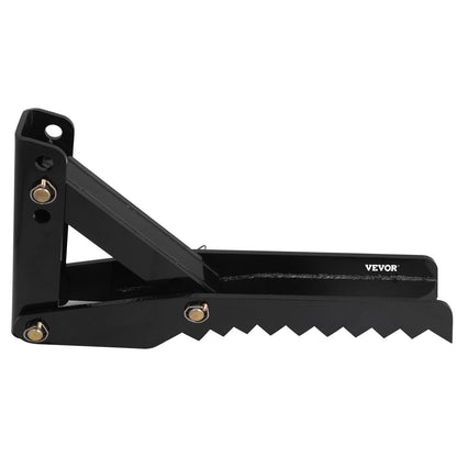 Backhoe Excavator Thumb Attachments, 36 inch Adjustable Extreme Weld On Backhoe Thumb Hoe Clamp 1/2 Inch Teeth Thick Steel Plate 16MM Assembly Bolt-On Design