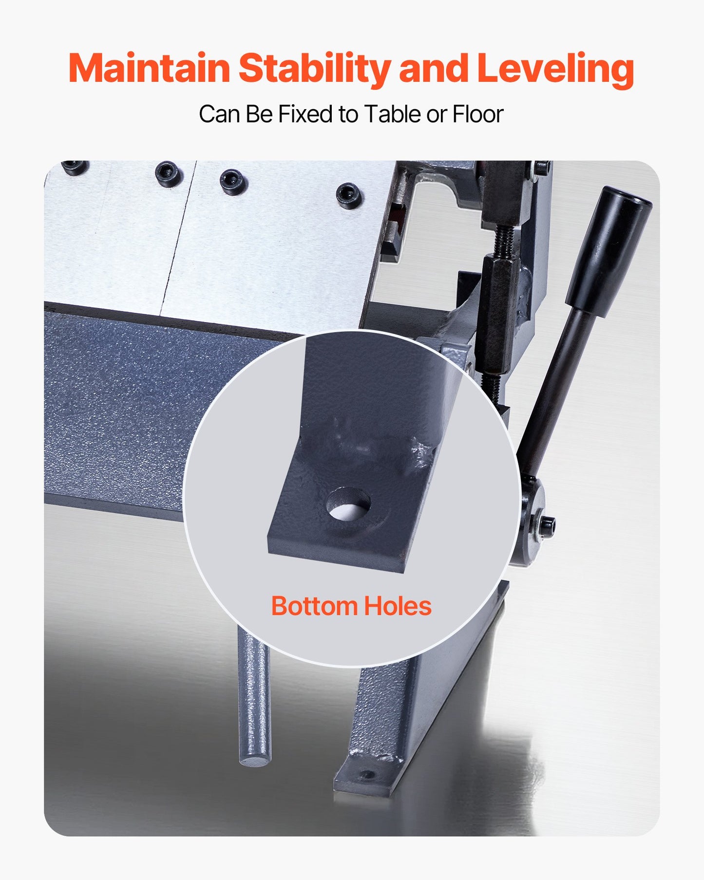Kasten- und Pfannenbiegemaschine, 305 mm/12 Zoll Blechbiegemaschine, Kapazität für 20-Gauge-Baustahl, 0-135 Grad einstellbar, Metallbiegemaschine mit 5 Fingern, Hochleistungs-Aluminium-Abkantpresse für präzises Biegen