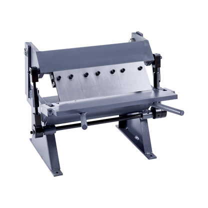 Kasten- und Pfannenbiegemaschine, 305 mm/12 Zoll Blechbiegemaschine, Kapazität für 20-Gauge-Baustahl, 0-135 Grad einstellbar, Metallbiegemaschine mit 5 Fingern, Hochleistungs-Aluminium-Abkantpresse für präzises Biegen