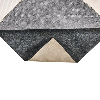 - Slip-Resistant Rug Pad - Protective Cushioning Carpet Pad - 5' x 8' - 1/4"Thick - Dual Surface - Polyester Felt + Latex - Gray - 3-4㎡ Area Carpet Padding Rug Cushion Safe for All Floors