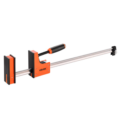 Schraubzwingen für die Holzbearbeitung, 2er-Pack, 76,2 cm Parallelzwingen-Set, F-Zwinge mit 680 kg Tragkraft, gleichmäßiger Druck, hochfester Kunststoff und Kohlenstoffstahl, für Holz- und Metallbearbeitung, Orange