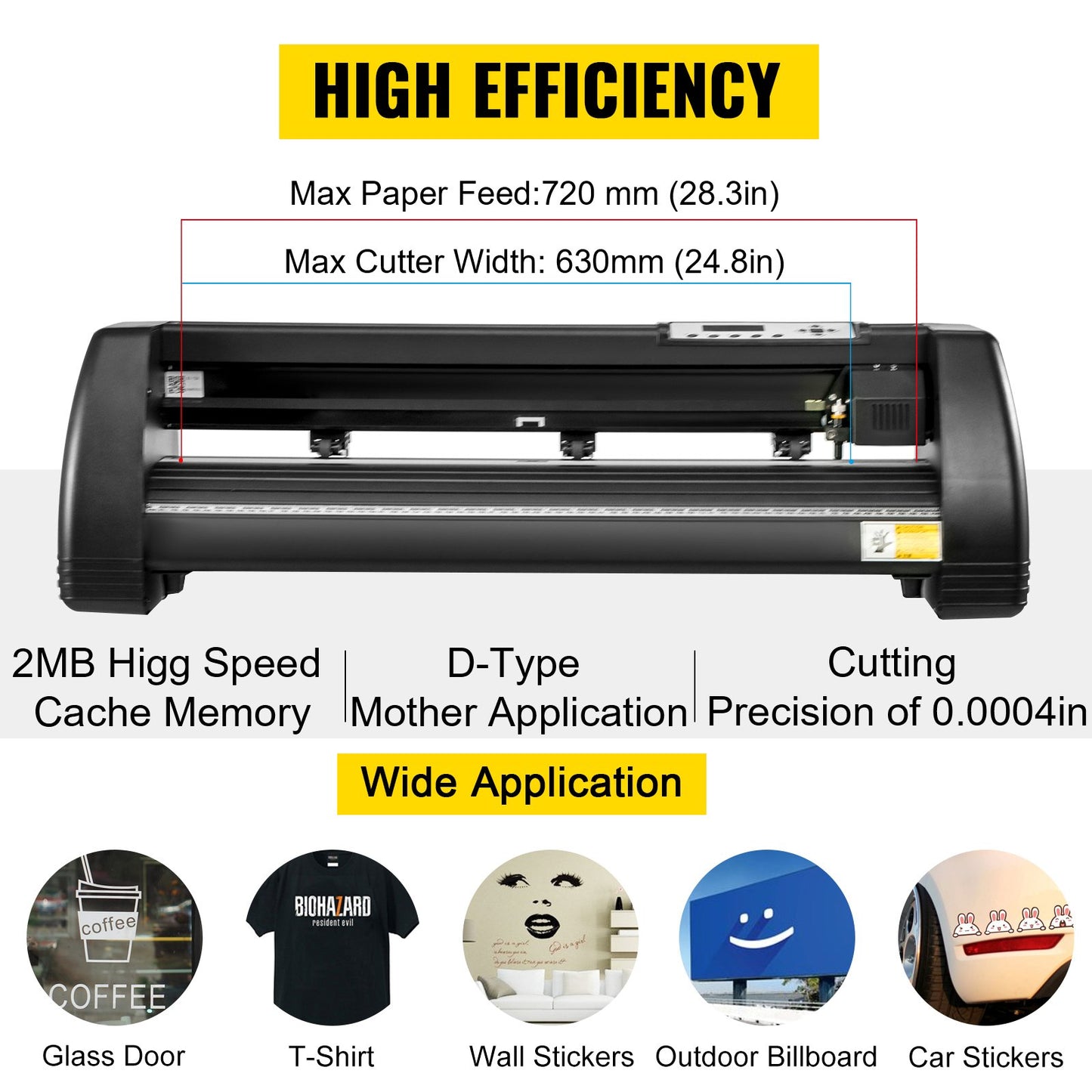 5 In 1 Heat Press 30.5 x 38.1 cm Vinyl Cutter Plotter 71.1 cm Software Sublimation
