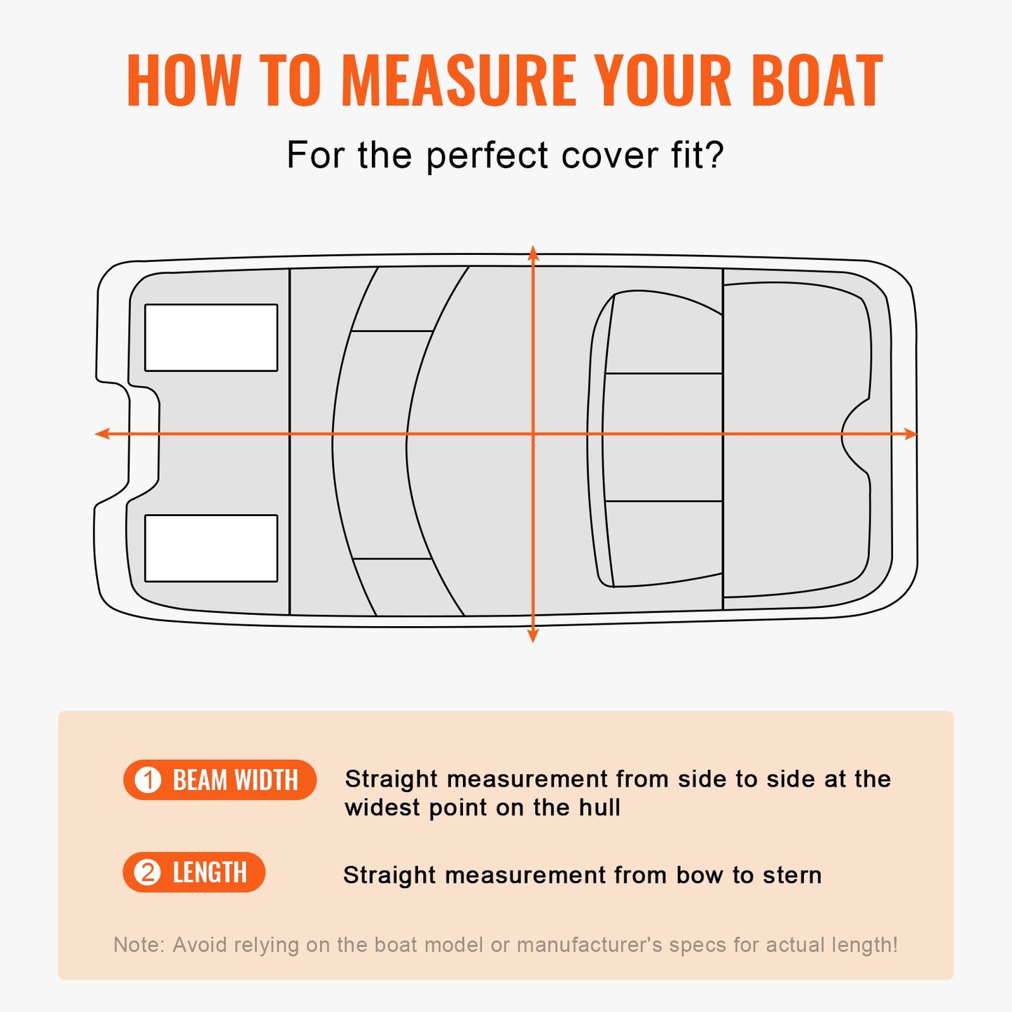Pontoon Boat Cover, 23'-24' Waterproof Trailerable Pontoon Cover, 800D Marine Grade PU Oxford Fabric, with Motor Cover, 16 Windproof Buckle Straps, Fits for 23'-24'L, Beam Width to 102", Grey