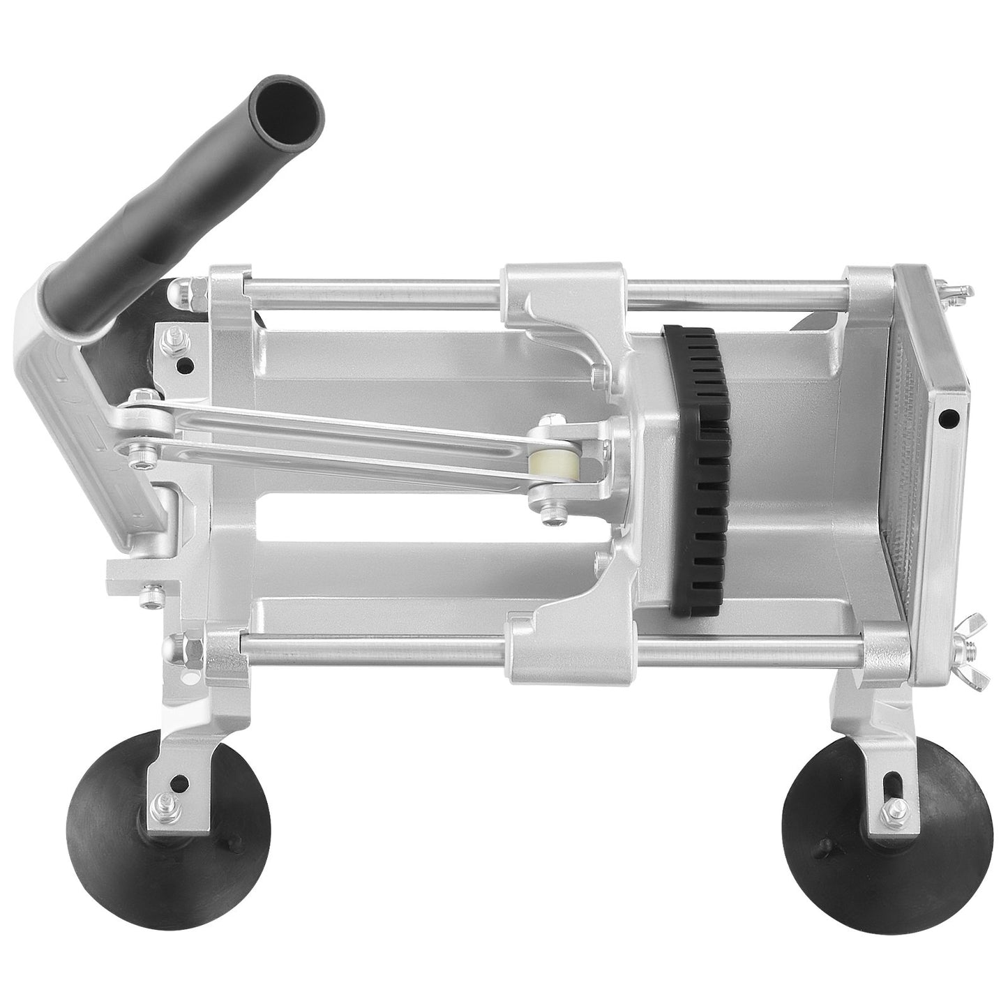 Commercial Vegetable Slicer, 3/8 inch Fruit Slicer, Stainless Steel and Aluminum Alloy Vegetable Cutter Slicer Machine, Manual Slicer with Non-slip Feet, for Radishes, Onions, Potatoes, Lemons