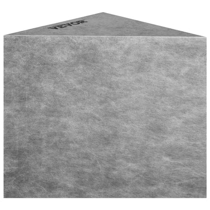 Fliesen-Duschsitz, 57 x 41 x 51 cm, fliesenfertig, werkseitig wasserdicht und 100 % auslaufsicher, fliesbare Eckduschbank, 200 kg Tragfähigkeit, dreieckige Duschbank