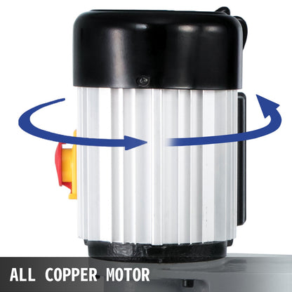 Bench Morticer 373 W(1/2 HP) 1400RPM Benchtop Drill Presses 27 kg(60 Pounds) Weigh Benchtop Mortising Machine 13mm Chuck Capacity For Internal grinding Metal Drilling Cutting Wooden Mortises