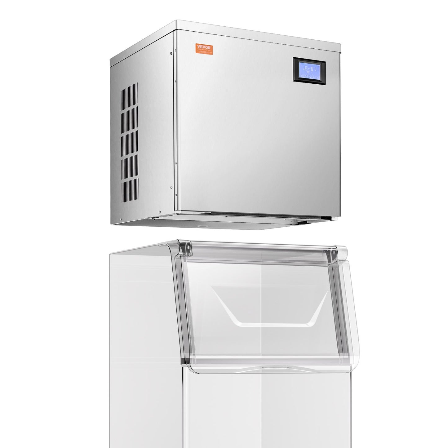 Commercial Ice Maker 400 lbs/Day Self-Cleaning Ice Machine - Head Only