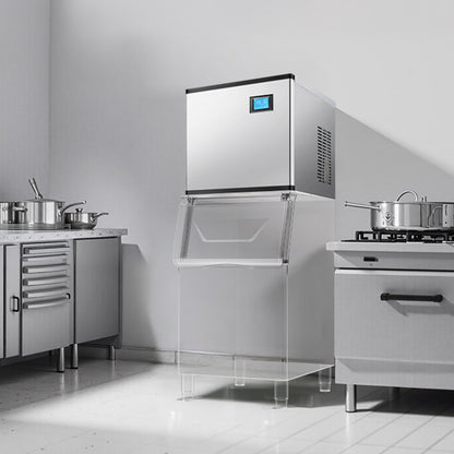 Commercial Ice Maker 500 lbs/24 h Self-Cleaning Ice Machine - Head Only