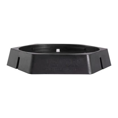 RV Leveling Pads, 9 Inch Round Landing Feet, Permanent Attached Jack Stabilizers, Rubber Jack Pads, 5000 lbs Capacity per RV Jack Pad, 5th Wheels, Travel Trailers, Class A/C Motorhomes (6-Pack)