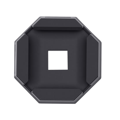 RV Leveling Pads, 4-Pack Rubber Trailer Jack Pads, Each with 5000 lbs Capacity, Jack Stabilizer Pad with Large Surface Area, Suitable for 5.5" Square Jack Feet, 5th Wheels Class A/C Motorhomes