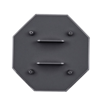 RV Leveling Pads, 4-Pack Rubber Trailer Jack Pads, Each with 5000 lbs Capacity, Standard Jack Stabilizer Pad with Large Surface Area, Ideal for Scissor Jack Feet 5th Wheels Class A/C Motorhomes