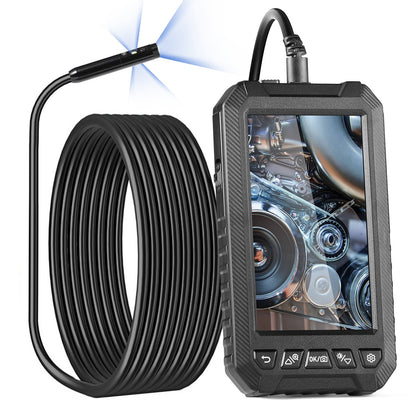 Endoscope Camera with Lights Triple Lens Borescope 499.9 cm Cable 12.7 cm Screen