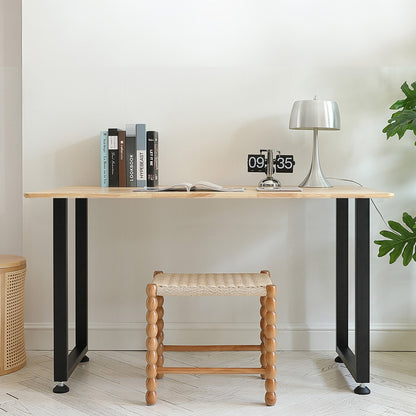 711,2 mm verstellbare Möbelbeine, quadratische, verstärkte Stahl-Tischbeine (2er-Set) für Selbstmontage, max. Traglast 453,6 kg, robuste Tischbeine, schnelle Montage &amp; umfangreiches Zubehör, schwarz