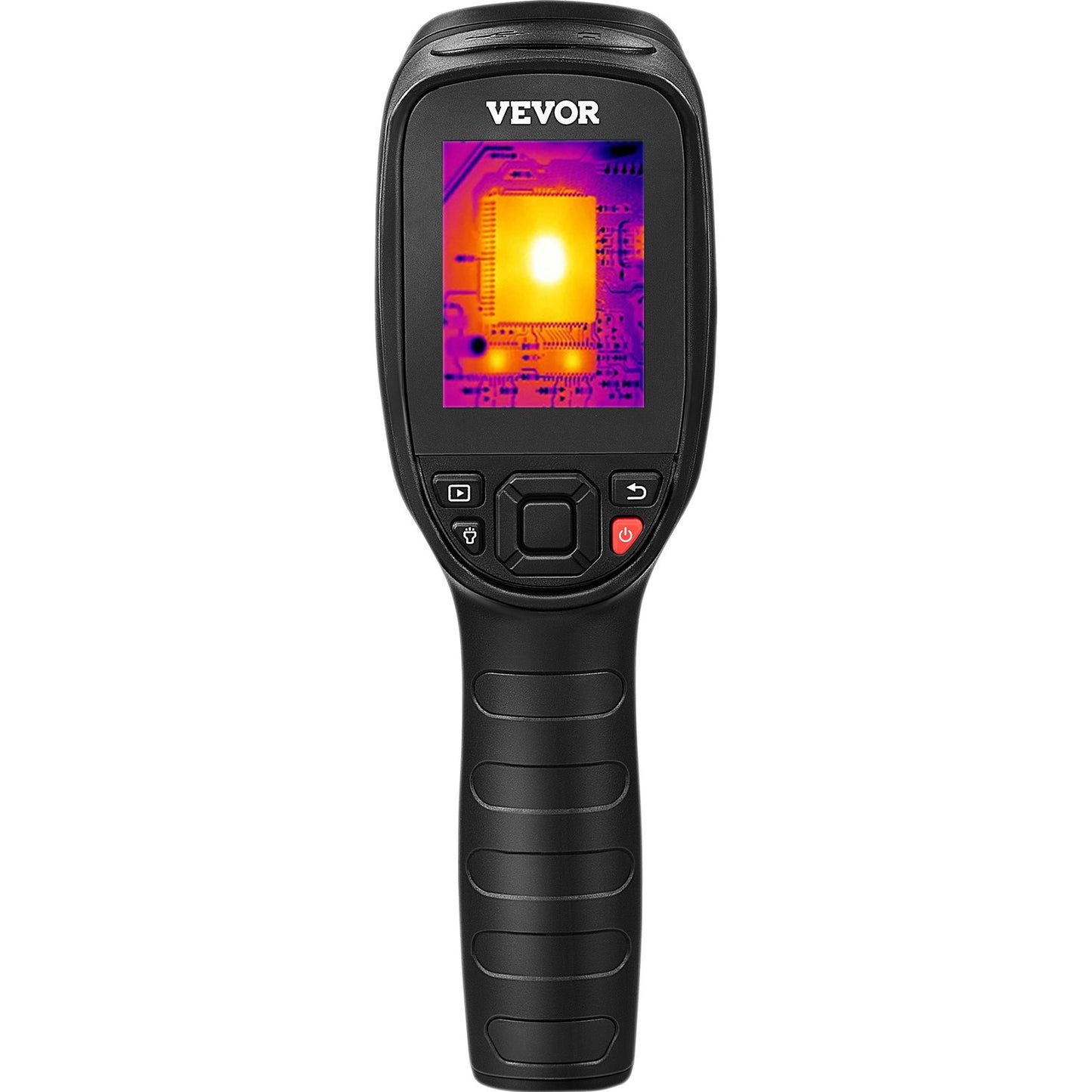 Thermal Imaging Camera, 320 x 240 Pixels Super Resolution with 2MP Visual Camera, 25Hz Refresh Rate Infrared Camera with -4℉~1022℉ Temp, 64G SD Card and Rechargeable Li-ion Battery