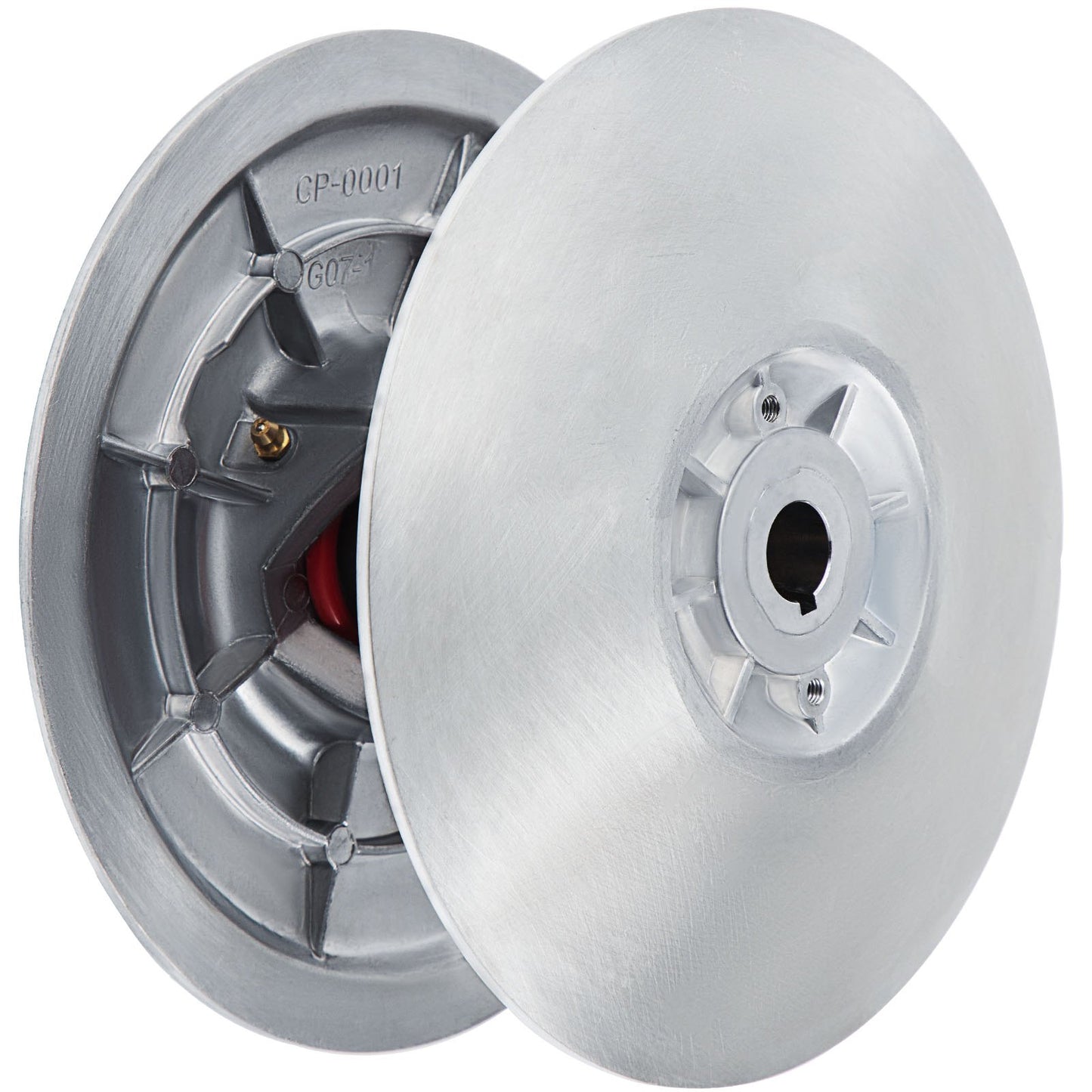 Golf Cart Secondary Driven Power Clutch Kit Metal Surface Drive Clutch 1985-2007 Driven Clutch Kit Compatible with Yamaha Low End G2-G28 Golf Cart (with Spring)