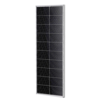 100-W-Monokristallin-Solarmodul-Set, 12-V-Monokristallin-Solarmodul + Laderegler, 23 % hocheffizientes monokristallines PV-Modul, IP68 wasserdicht für Wohnmobile, Boote, Camping und netzunabhängige Systeme