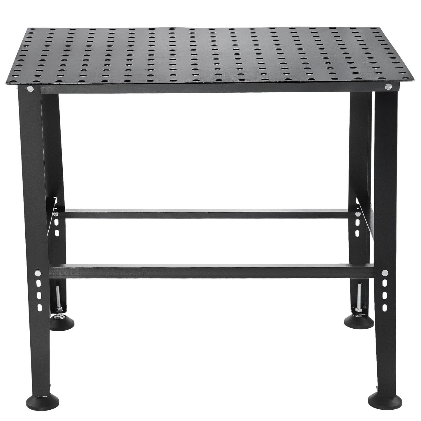 Welding Table 36" x 24", 800LBS Capacity Welding Workbench Table, Heavy-Duty Work Bench with 0.63" Fixture Holes and Non-slip Foot Pads for Welding Assembly Repair Works