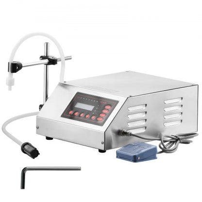 Liquid Filling Machine 2-3500ml GFK-160 LCD Display Digital Control Pump Liquid Filler Machine Automatic Liquid Filling Machine