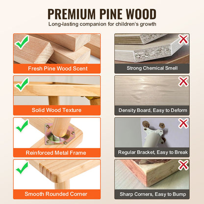 Sinnes- und Spieltisch für Kleinkinder, Aktivitätstisch mit 3 faltbaren Aufbewahrungsboxen und doppelseitiger Tafel, Sand- und Wassertisch für drinnen und draußen, Sinnes- und Spieltisch aus Holz zum Zeichnen, Lernen und Essen