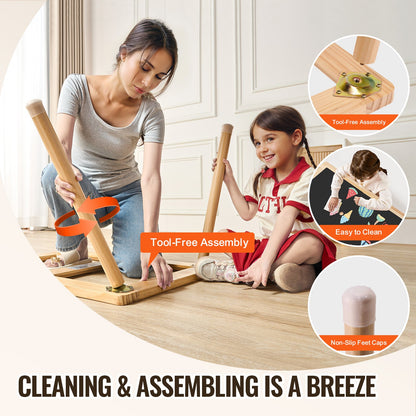 Sinnes- und Spieltisch für Kleinkinder, Aktivitätstisch mit 3 faltbaren Aufbewahrungsboxen und Papierrollenhalter, Sand- und Wassertisch für drinnen und draußen, sensorischer Maltisch aus Holz, Geschenk für Jungen und Mädchen