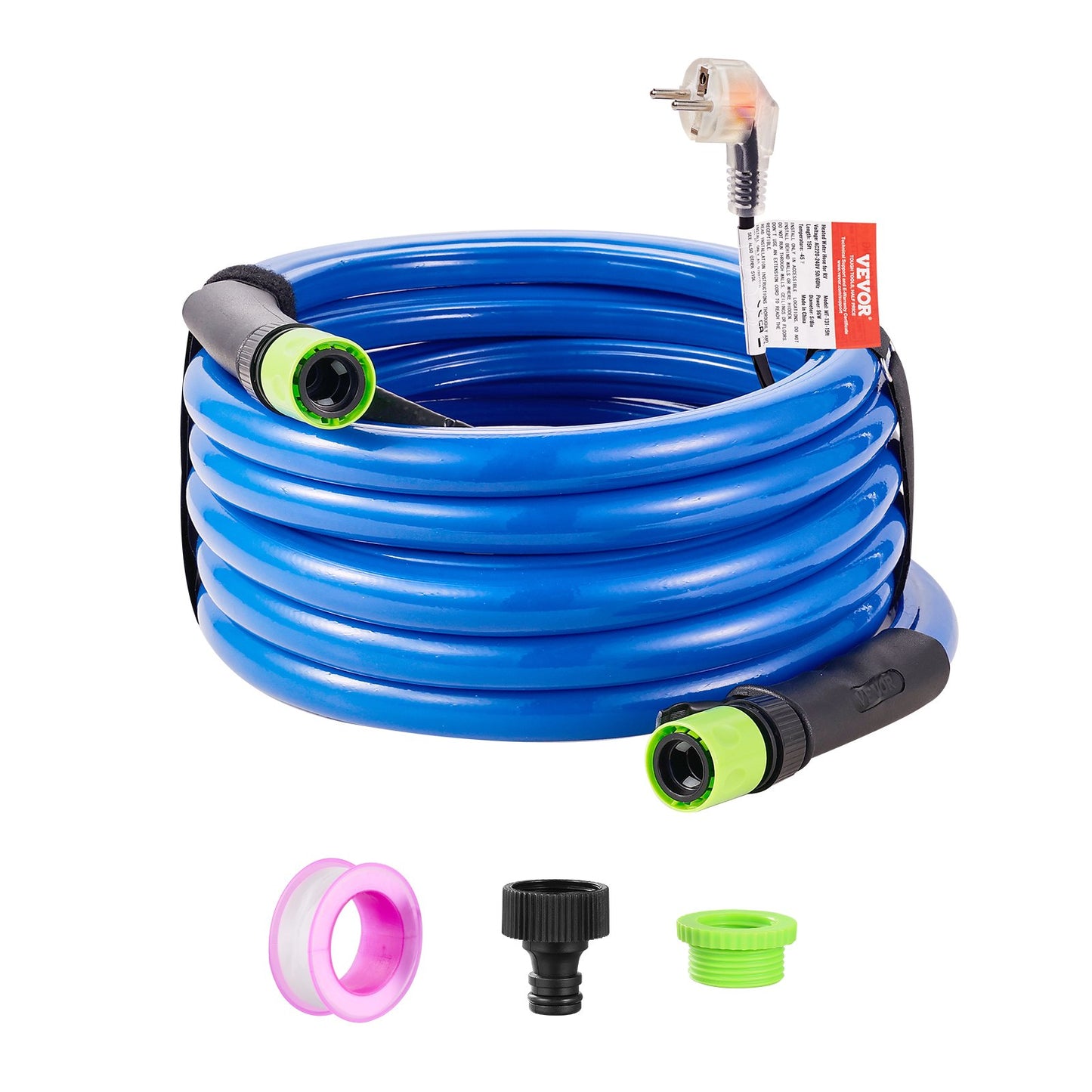 457.2 cm Heated Water Hose for RV -45℉ Antifreeze Heated Drinking Water Hose