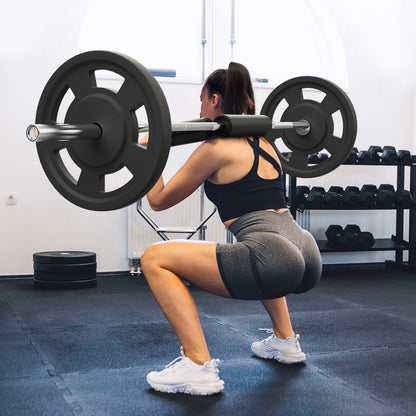 Sicherheits-Kniebeugenstange, 700 lbs (ca. 318 kg) Fitness-Kniebeugenstange, Sicherheits-Kniebeugenstangenaufsatz mit Schulter- und Armpolstern, 28 mm Durchmesser, ideal für Frontkniebeugen, Ausfallschritte, Rehabilitation und Physiotherapie