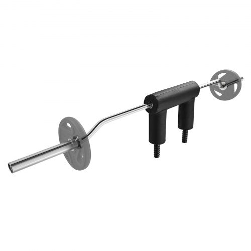 Sicherheits-Kniebeugenstange, 1.500 lbs (ca. 680 kg) Fitness-Kniebeugenstange, Sicherheits-Kniebeugenstangenaufsatz mit Schulter- und Armpolstern, 32 mm Durchmesser, ideal für Frontkniebeugen, Ausfallschritte, Rehabilitation und Physiotherapie